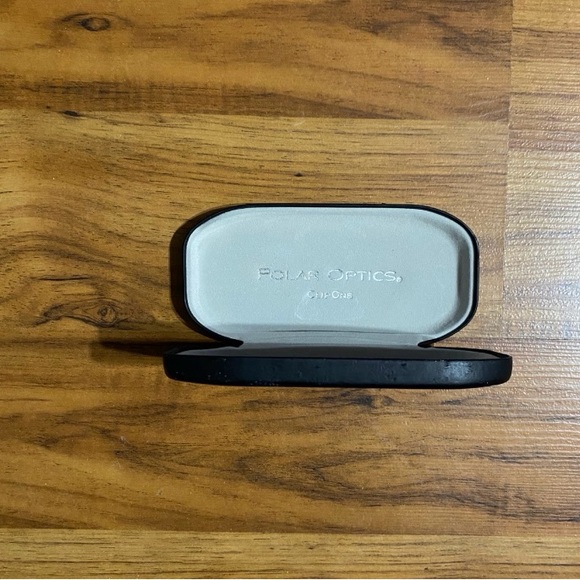 Polar Optics Polarized Clip On Expandable Sunglasses Clam Shell Hard Case 🎉HP🎉 - Picture 8 of 12